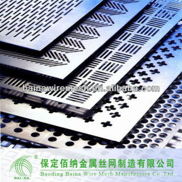 Acero 304 Perforated Metal Mesh / Perforated Metal Hojas, placas hechas en China